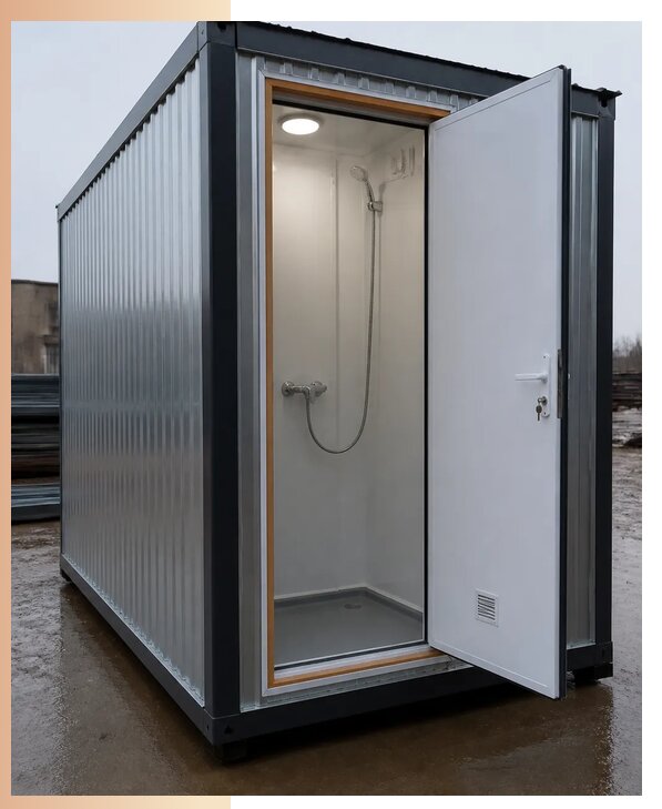 Вагончики с душем изготовление на заказ и аренда в Биробиджане